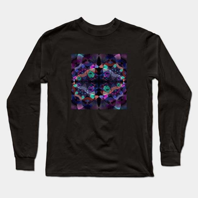 Deep Purple Haze Long Sleeve T-Shirt by ArtistsQuest